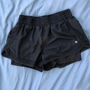 Running Shorts with spandex built in